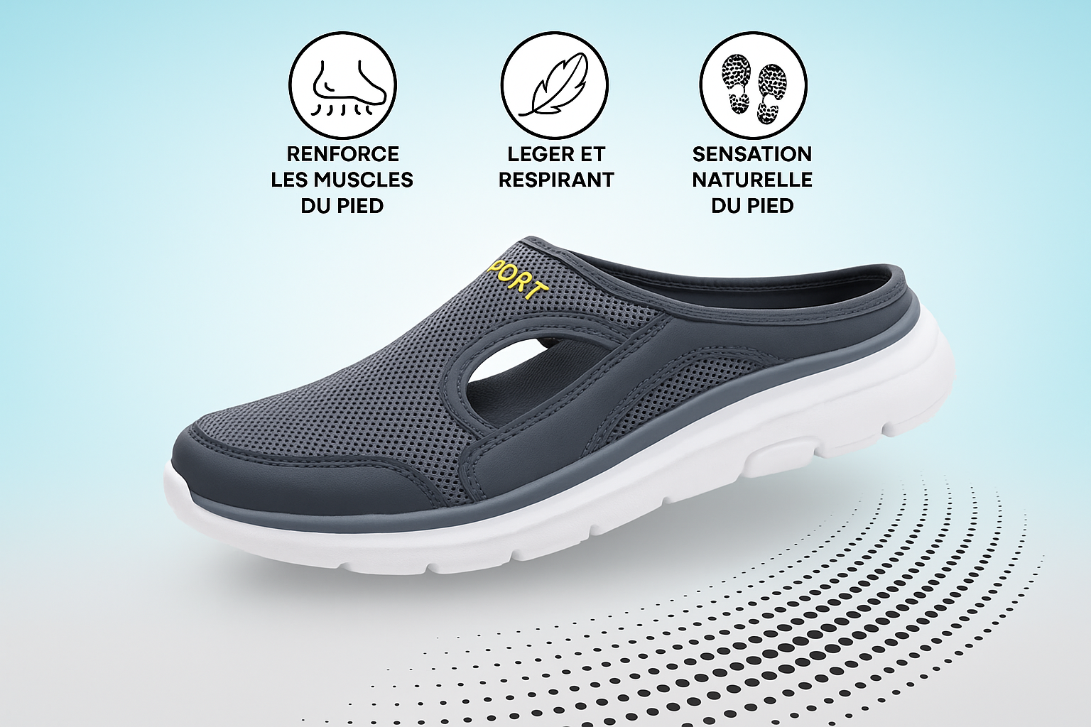OrthoFit | Sandales Orthopédiques Sportives avec Soutien Ultime